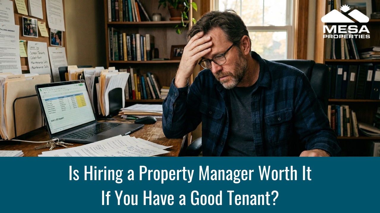 Is Hiring a Property Manager Worth It if You Have a Good Tenant?